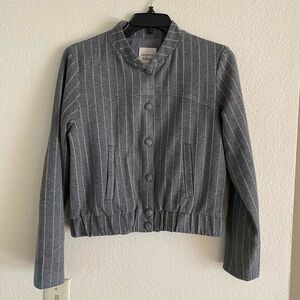 Autres Filles Women's Gray Bomber Jacket